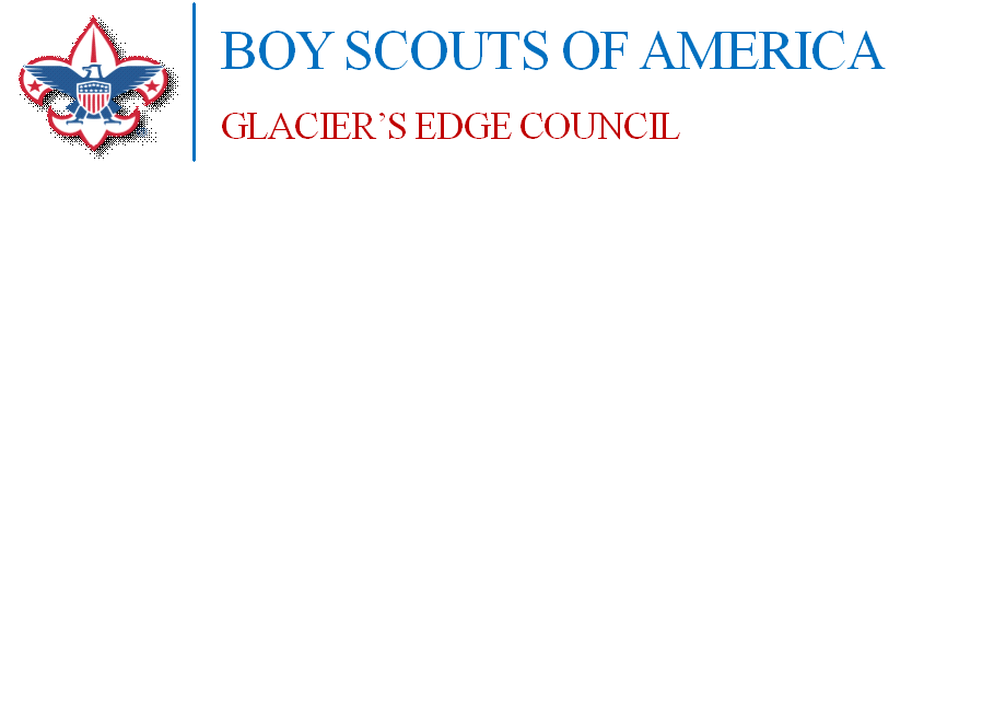 Glacier's Edge Council, Boy Scouts of America