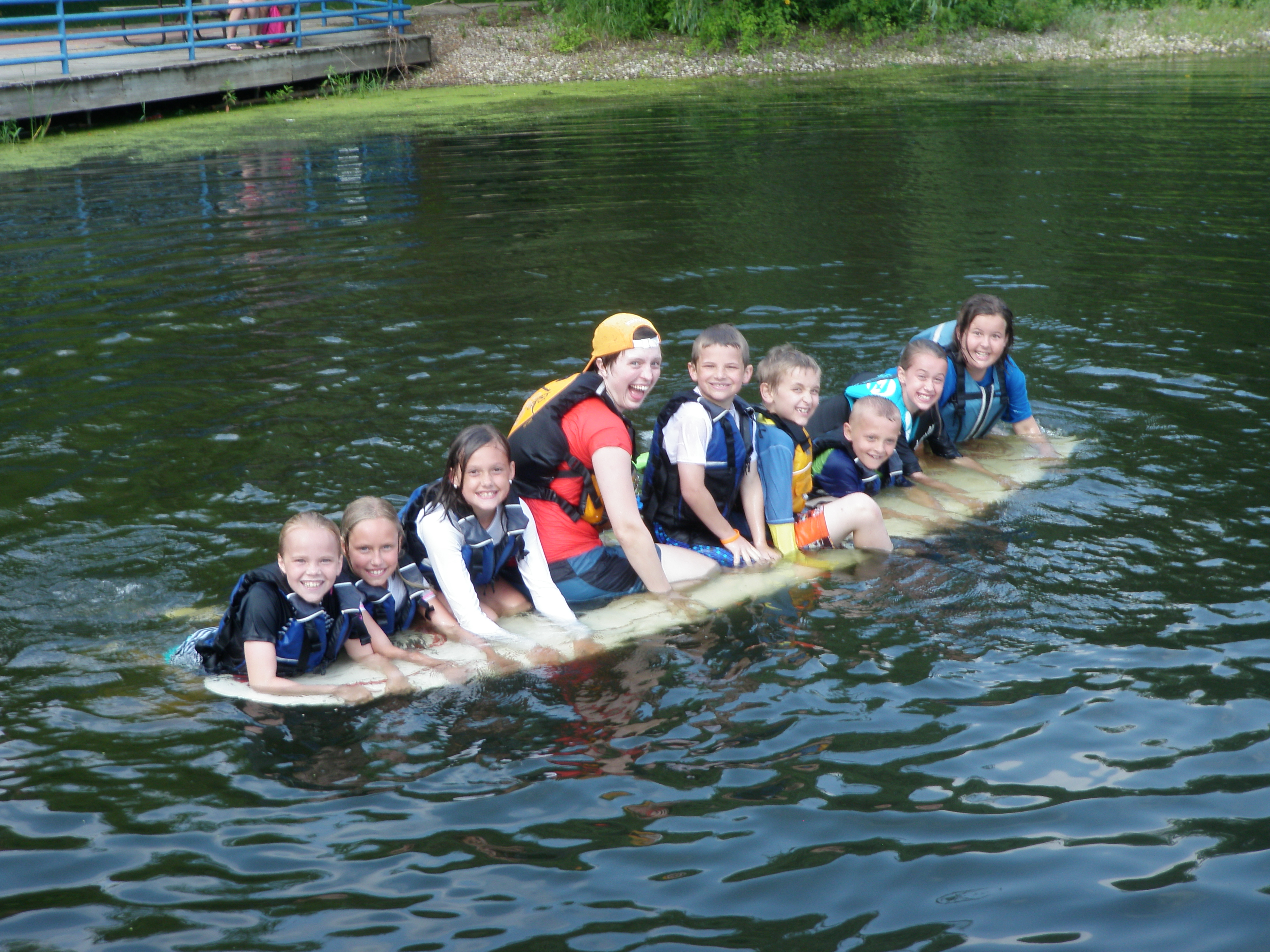 Kids Stand Up Paddling