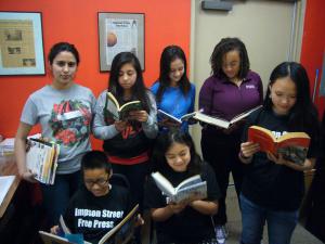 SSFP Students Reading Books