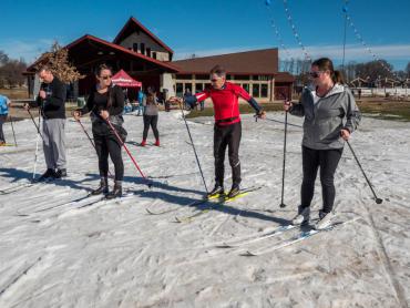 learn to cross-country ski