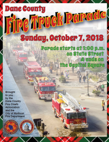 Fire Truck Parade poster