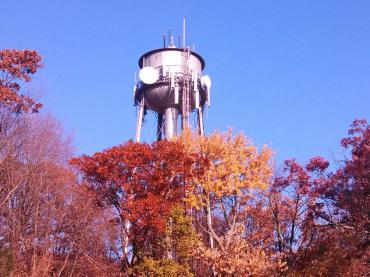 Current Lake View Water Tower built in 1938 to supply water to the Lake View Sanatorium