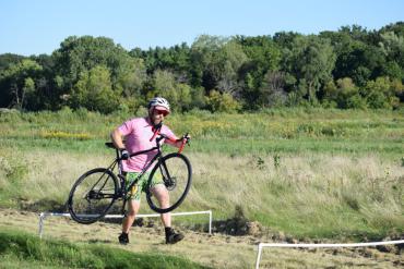 cyclocross course at Door creek park