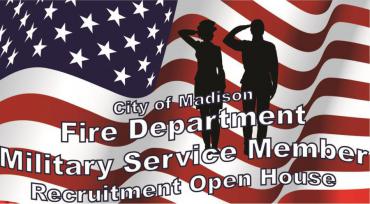 Military Service Member open house flyer