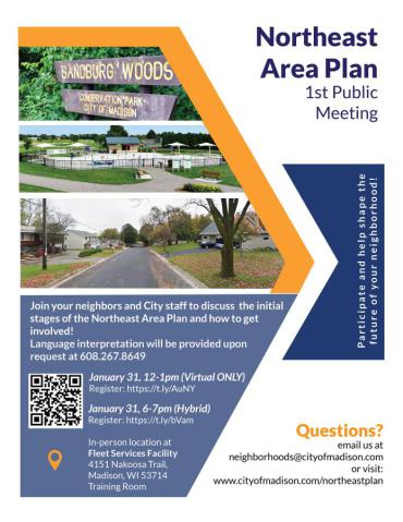 Northeast Area Plan Public Meeting