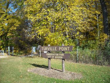 TURVILLE POINT SIGN