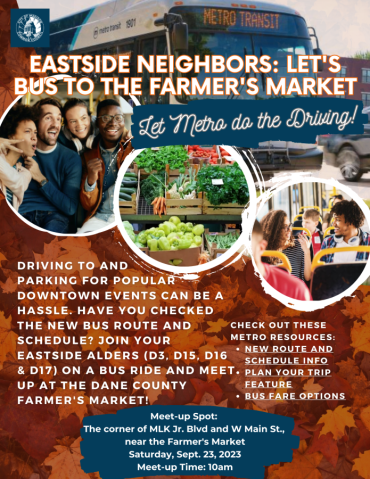 Flyer for Eastside Ridership Event 