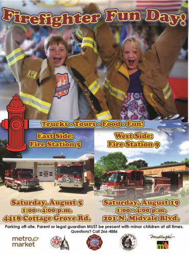 Firefighter Fun Day poster