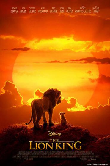 The Lion King movie promo image