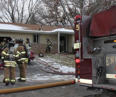 Basement Fire Sends One to Hospital, 6 cats perish in fire
