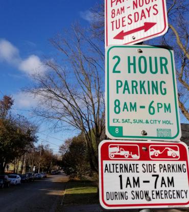 Image of Alternate Side Parking Sign
