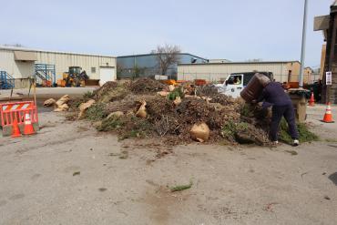 One way to help: only use the drop-off sites for what must be dropped off, like yard waste.