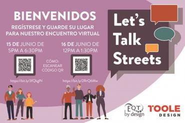 Imagen del cartel promocional de Let's Talk Streets