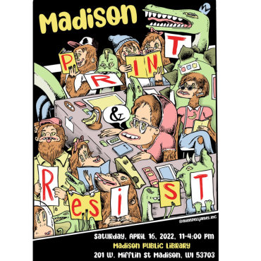 Madison Print & Resist Poster
