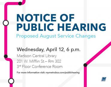 Notice of Public Hearing