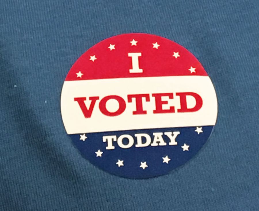 I voted today sticker