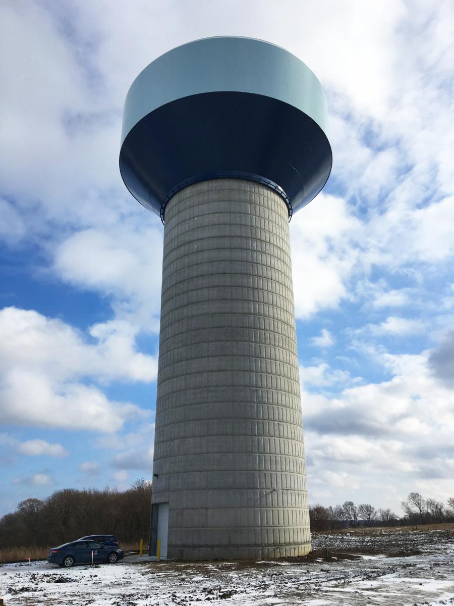 Completed Blackhawk Water Tower
